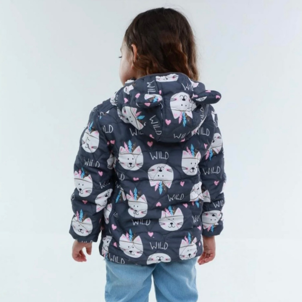 Chaqueta Cazadora Animalitos Gatitos
