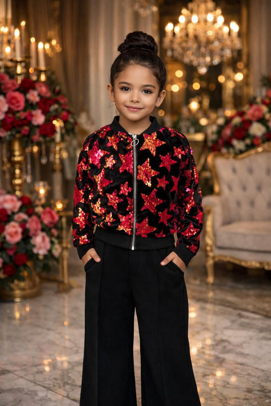 CHAQUETA DE LENTEJUELAS STAR