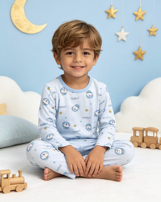 PIJAMA GATO KOSMIC