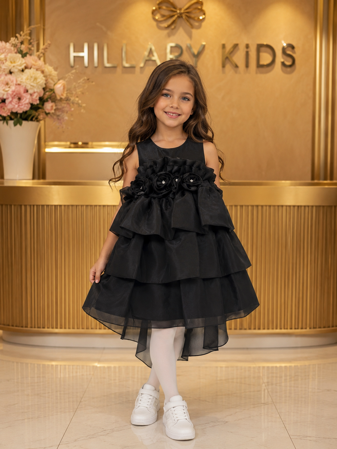 VESTIDO EN BORDES