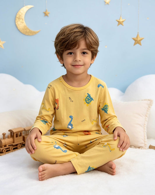 PIJAMA ESTAMPADA DINO