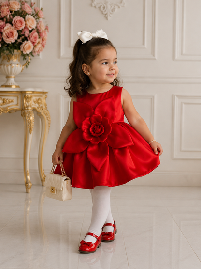 VESTIDO FLOR PRINCESA
