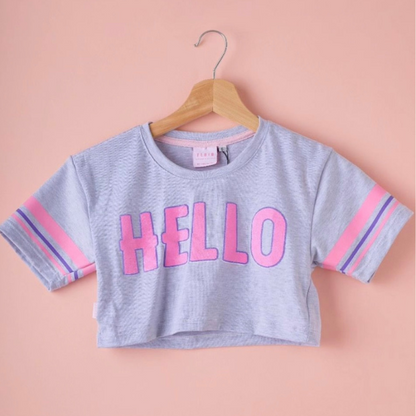 Camisa Hello Oversize