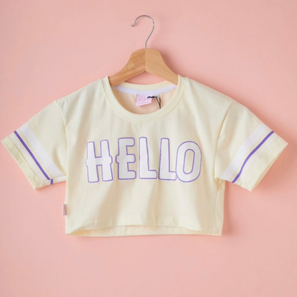 Camisa Hello Oversize