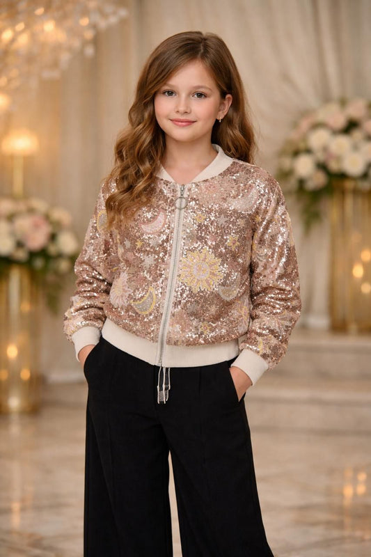CHAQUETA DE LENTEJUELAS LUNA